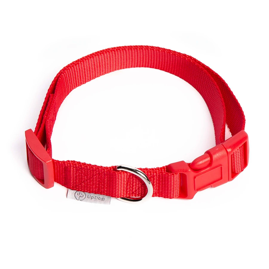 Collar per a gos Nylon UpDog Rojo