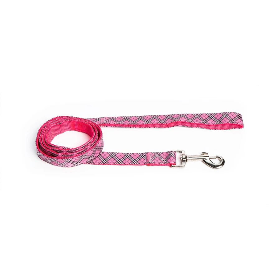 Corretja per a gos UpDog Nylon de Disseny Rosa
