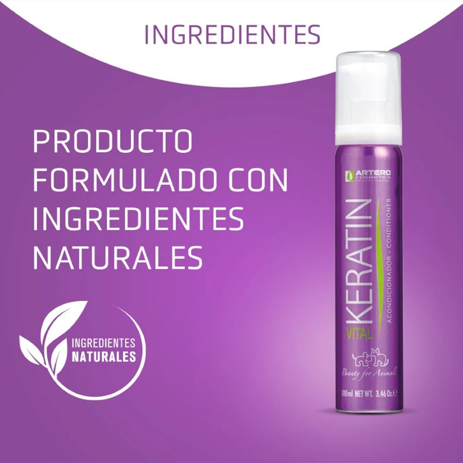 Acondicionador Artero Keratin Vital 100ml - Imagen 4