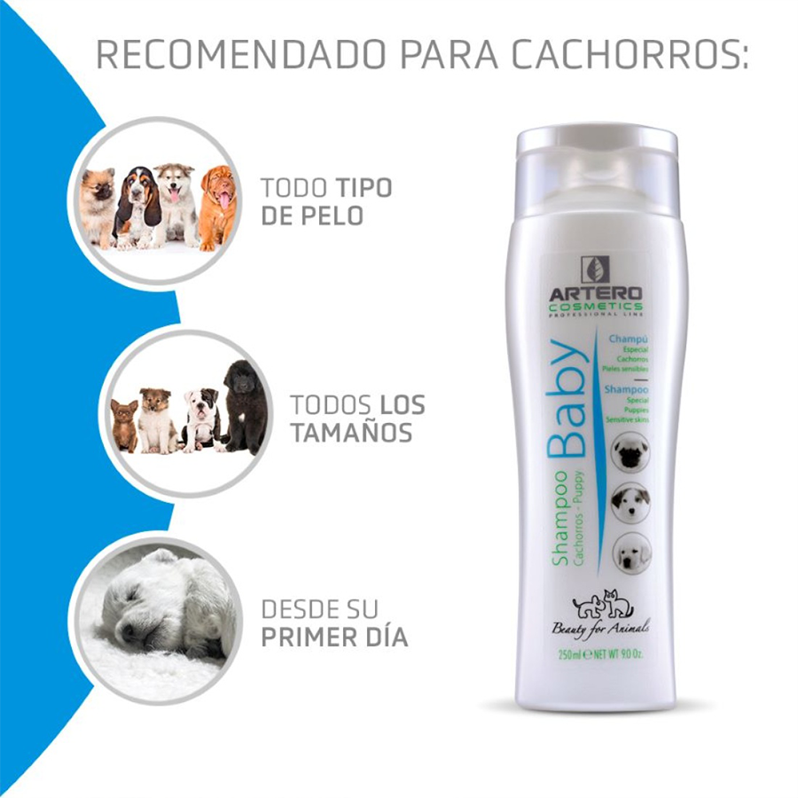 Champú Artero Baby para cachorros 250ml - Imagen 2