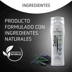 Champú Artero Detox Carbón Activo 250ml - Imagen 4