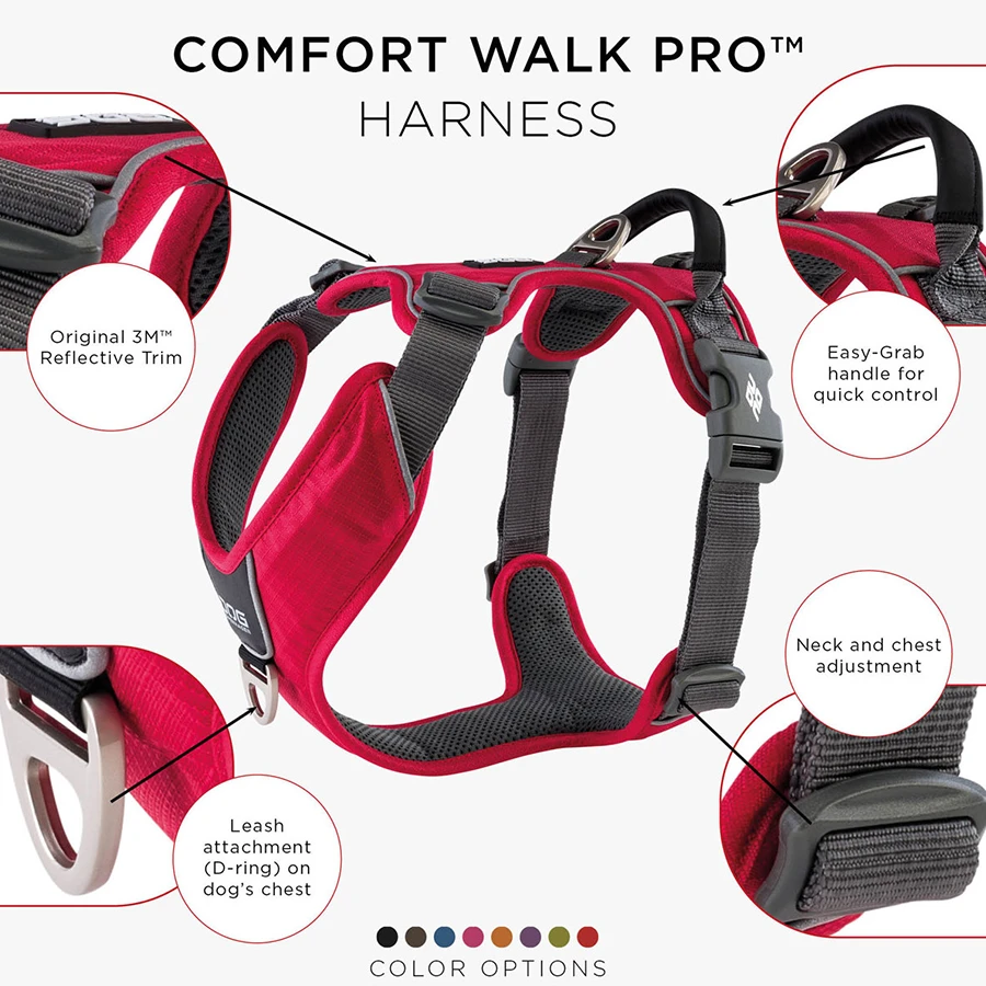 Arnés Dog Copenhagen Comfort Walk Pro Rojo - Imagen 4