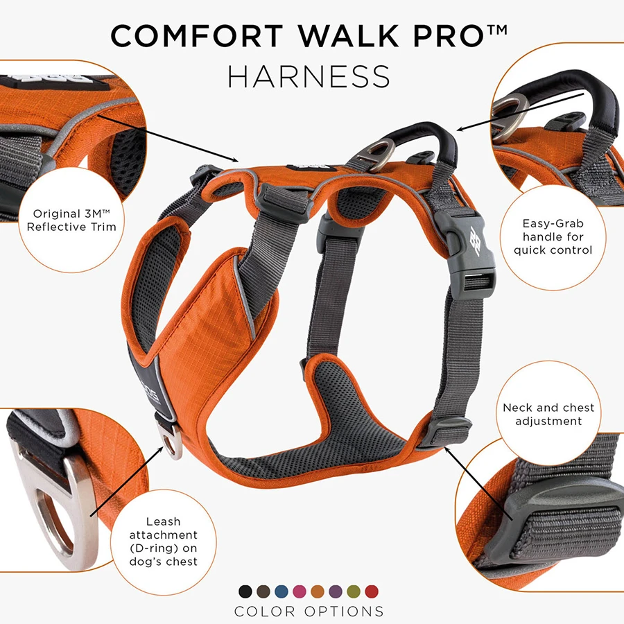 Arnés Dog Copenhagen Comfort Walk Pro Naranja - Imagen 4