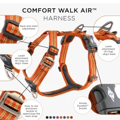 Arnés Dog Copenhagen Comfort Walk Air Naranja - Imagen 4