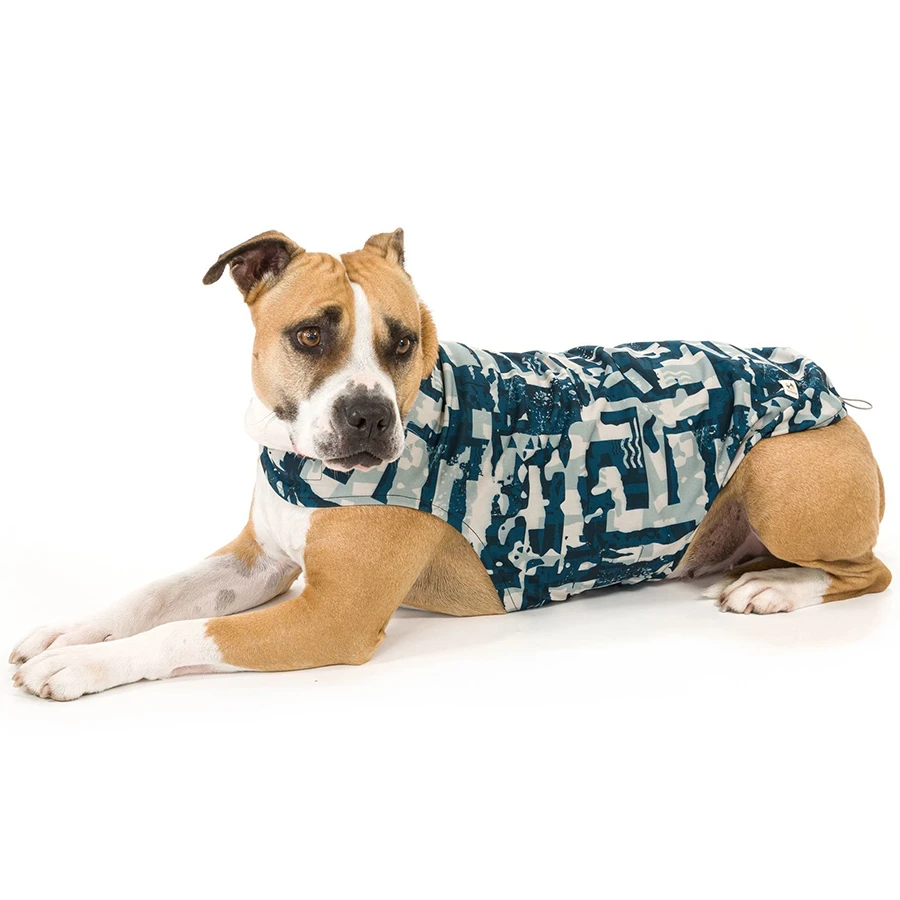 Gobak Amazonia impermeable impermeable camuflatge blau