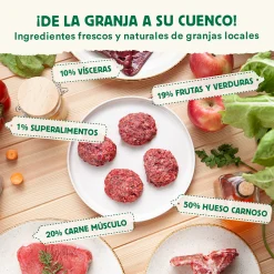 Dieta BARF Wild Balance Menú Ternera - Imagen 2