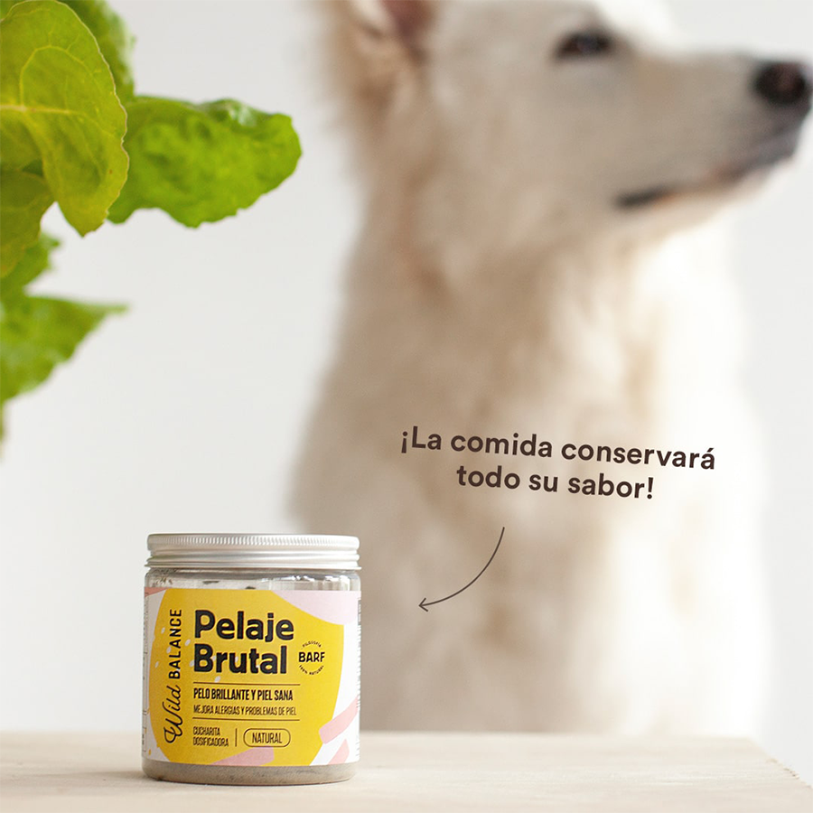 Suplemento Wild Balance Pelaje Brutal 100gr - Imagen 5