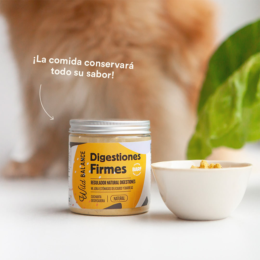 Suplemento Wild Balance Digestiones Firmes Prebiótico regulador intestinal 100gr - Imagen 5
