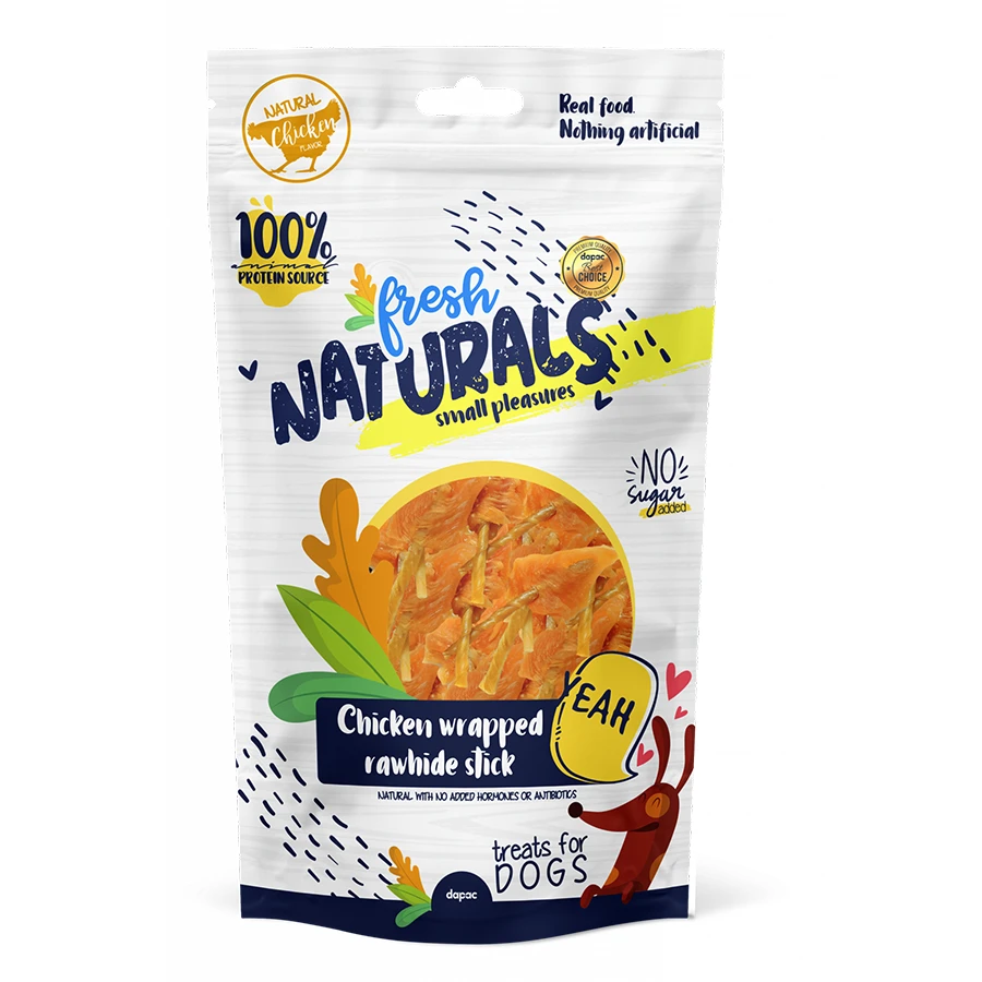 Sticks naturales para perros de pollo Fresh Naturals