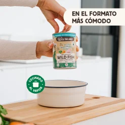 Comida húmeda BARF en Lata Wild Balance Pescado y Pavo 400g - Imagen 3
