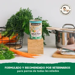 Comida húmeda BARF en Lata Wild Balance Pescado y Pavo 400g - Imagen 4