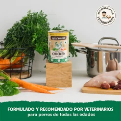 Comida húmeda BARF en Lata Wild Balance Pollo 400g - Imagen 4