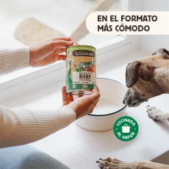 Comida húmeda BARF en Lata Wild Balance Ternera 400g - Imagen 3