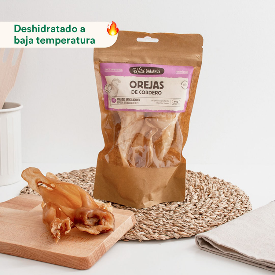 Orejas de Cordero Wild Balance 60g - Imagen 3