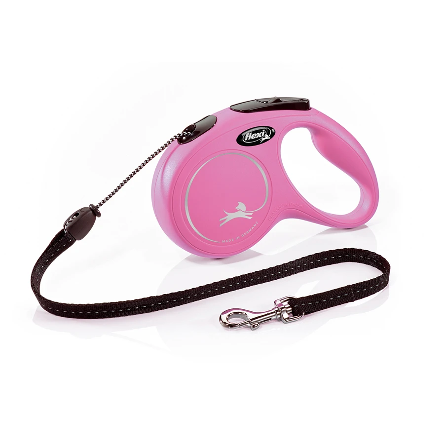 Flexi pink extendable dog leash