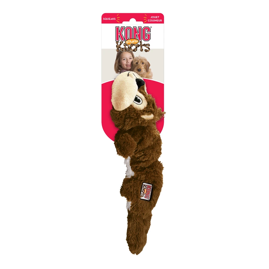 Peluche Kong Scrunch Knots Ardilla - Imagen 2