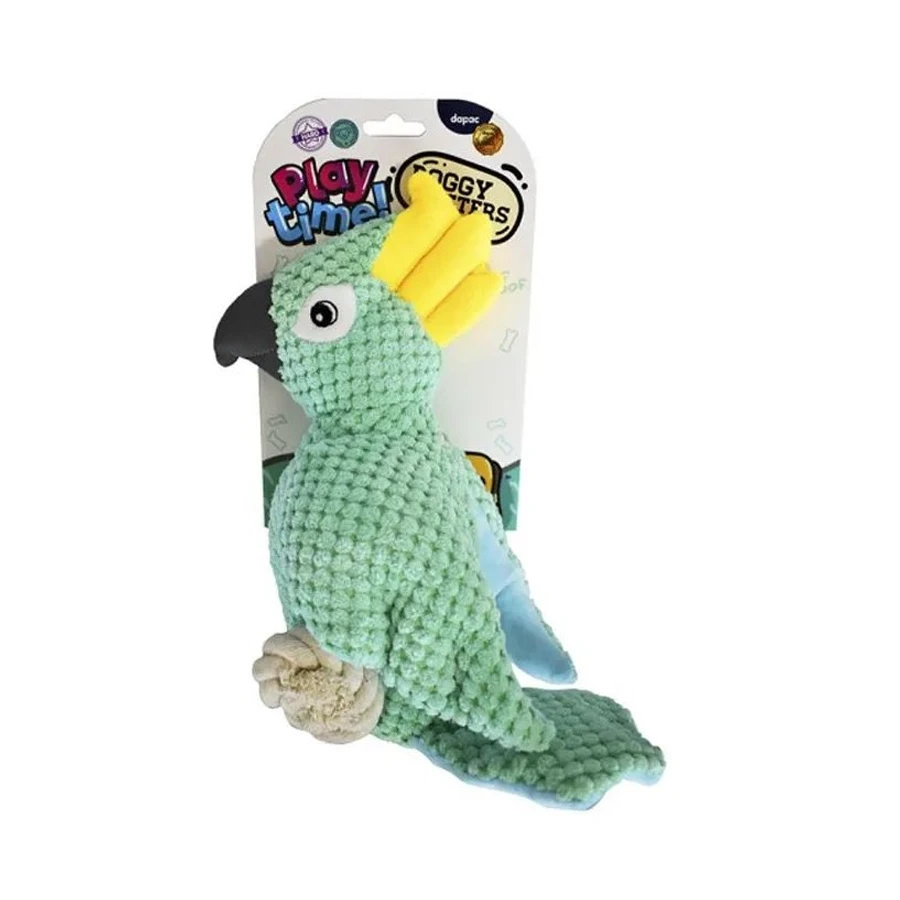 Plush de guacamai de menta