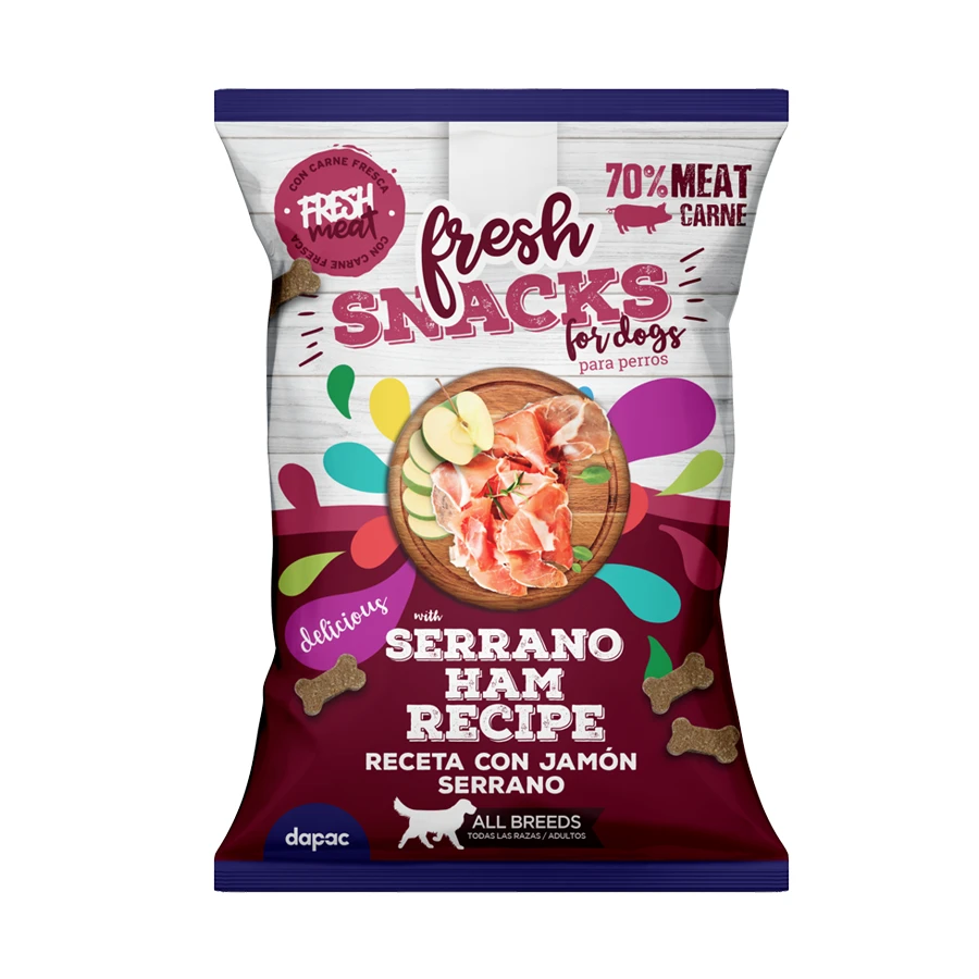 Snacks naturales para perros ANC Fresh Jamón