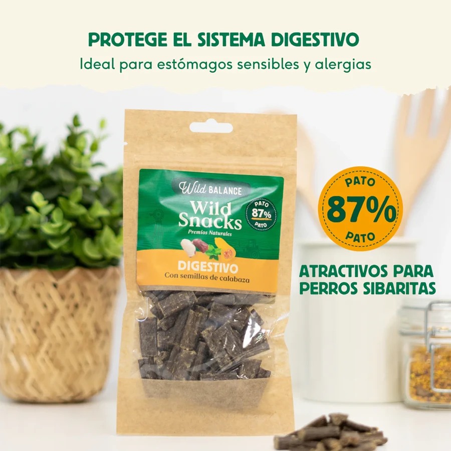 Snacks Naturales Digestivos Wild Balance - Imagen 2