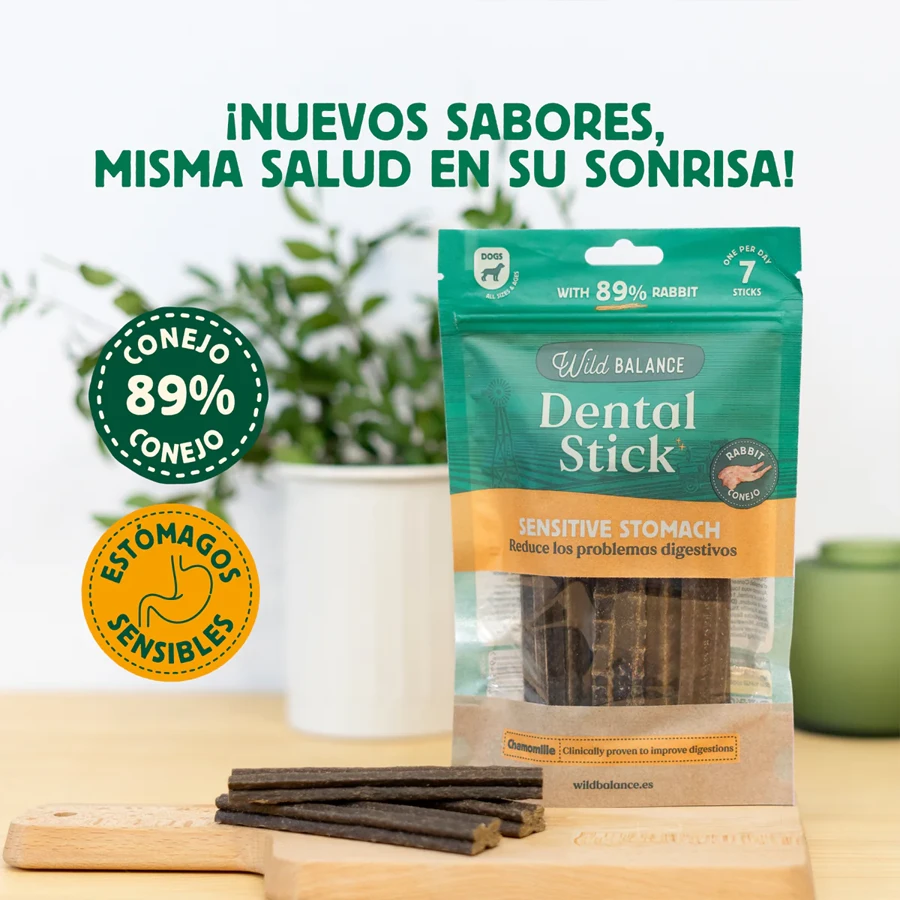 Stick Dental Estómagos Sensibles Wild Balance 100g - Imagen 4