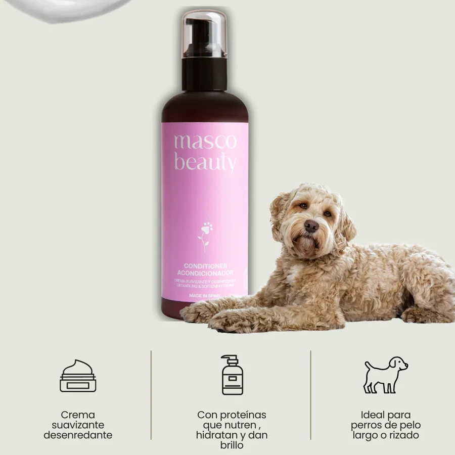 Acondicionador suavizante y desenredante Masco Beauty - Imagen 3