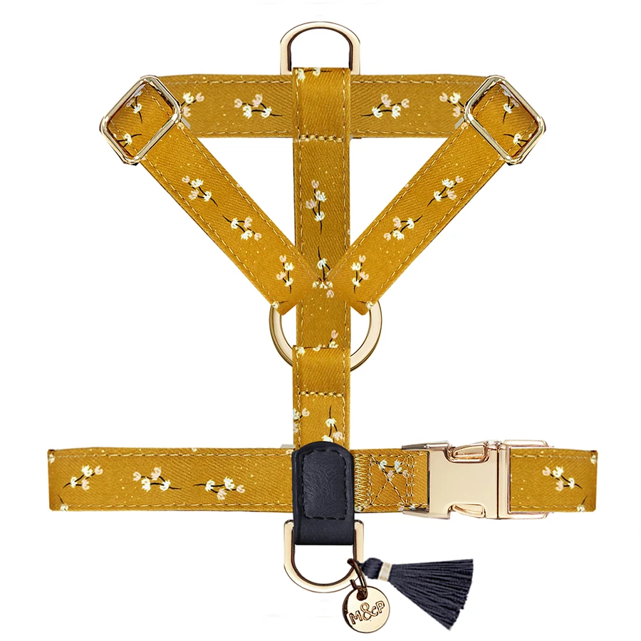 Adjustable Milk & Pepper July Yellow Harness - Image 2
