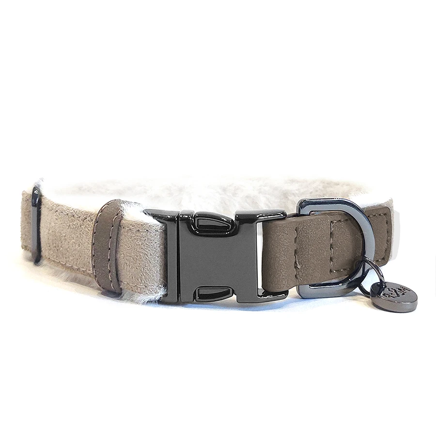 Collar ajustable para perro Valdemar beige