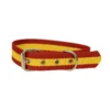 Collar de nylon para perro con bandera de España LUCER