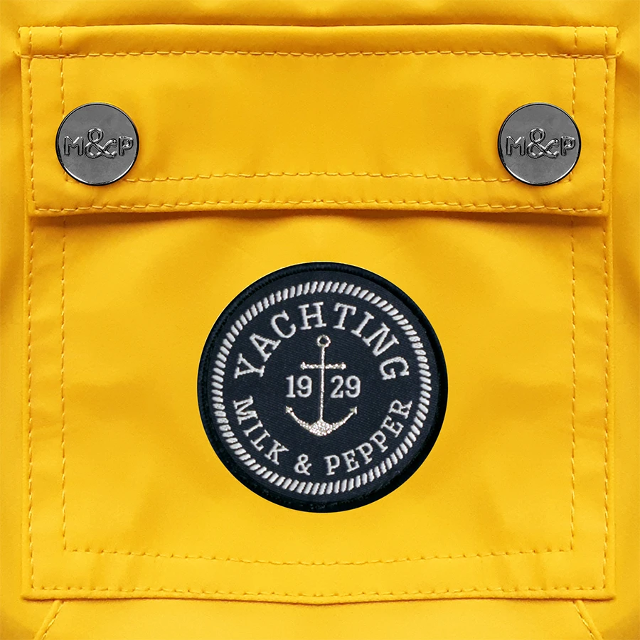 Abrigo impermeable Babord Amarillo - Imagen 2