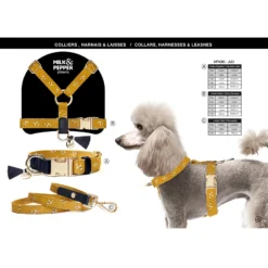 Alternative view of Collar ajustable Milk & Pepper July Amarillo