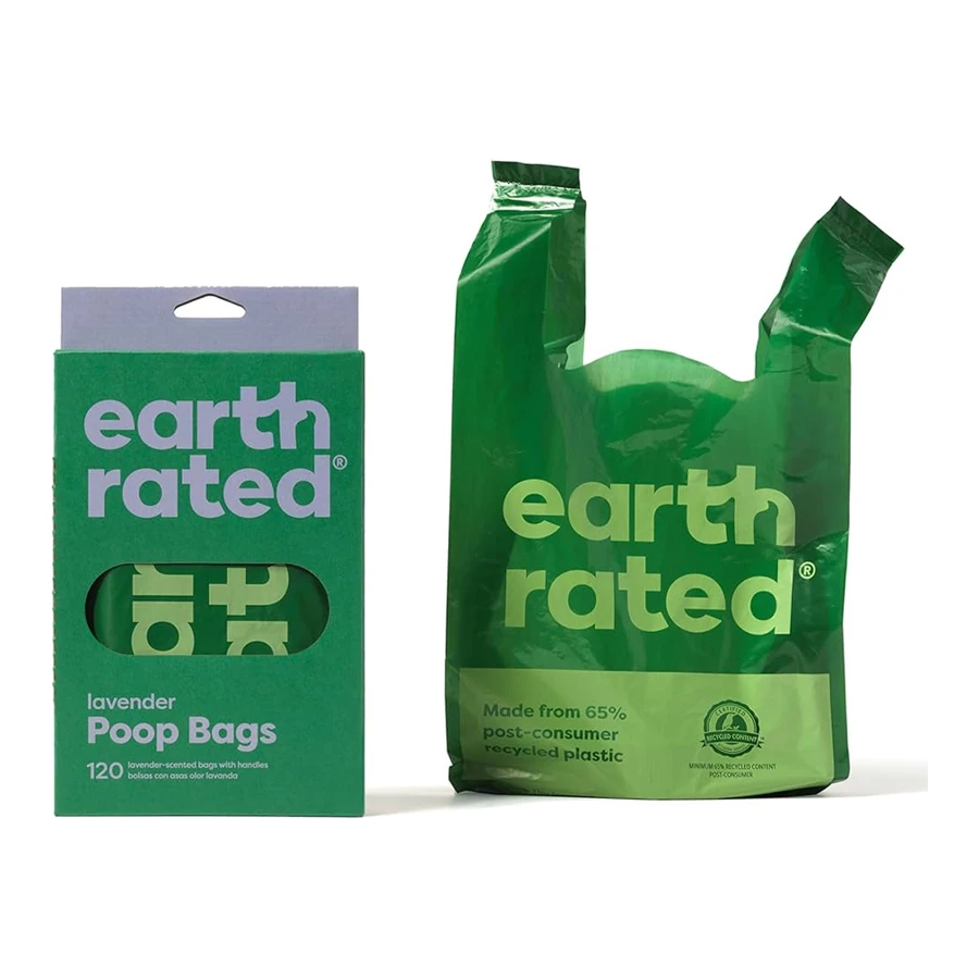 Bolsas con asas Earth Rated aroma lavanda – 120 uds - Imagen 2