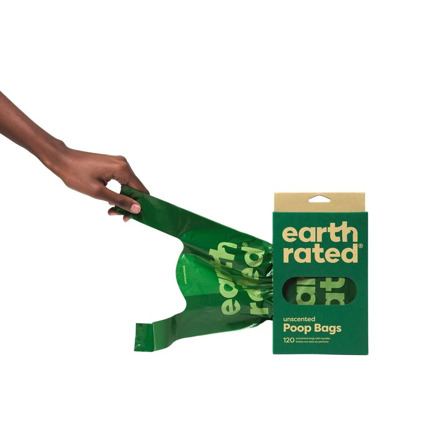 Bolsas con asas Earth Rated sin perfume – 120 uds - Imagen 3