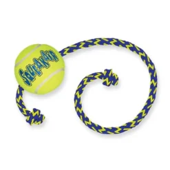Pelota KONG SqueakAir con cuerda (1ud) - Imagen 2