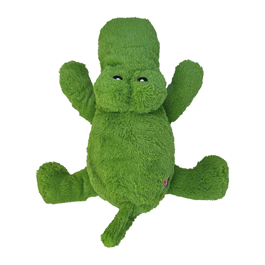 Peluche de cocodrilo para perros KONG Cozie Ali Alligator