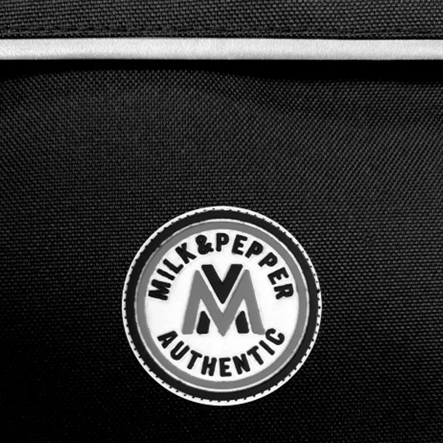 Mochila transportín Milk & Pepper Backpacker negra - Imagen 4