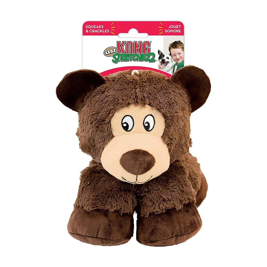 Peluche KONG Stretchezz Legz Oso para perros