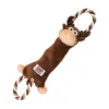 Peluche KONG Tugger Knots Alce para perros | Con cuerda interior